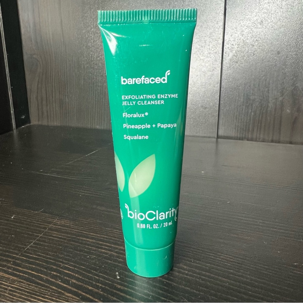 BioClarity, Barefaced exfoliating enzyme jelly cleanser-Sample